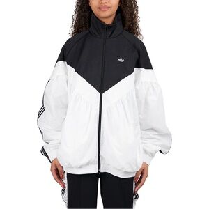 Adidas Black and White Track Jacket